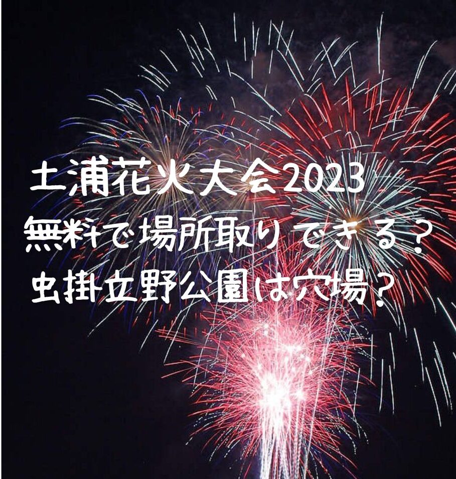 2023年11月4日(土) ぎょうぎょうしく 土浦花火大会 椅子